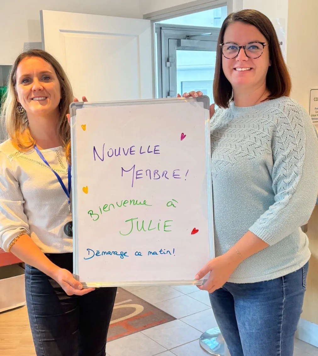 Un coach de Carnac Nutrition Club aux côtés d’un membre