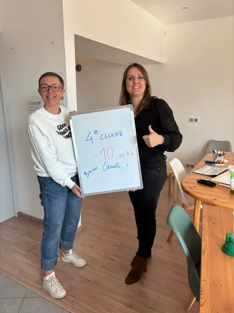 Carnac Nutrition Club, une membre et l’ardoise de son bilan